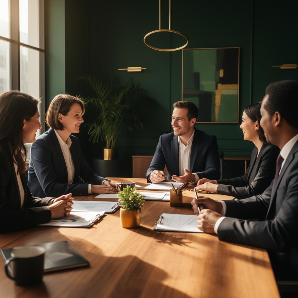 Corpro advisor reviewing reports